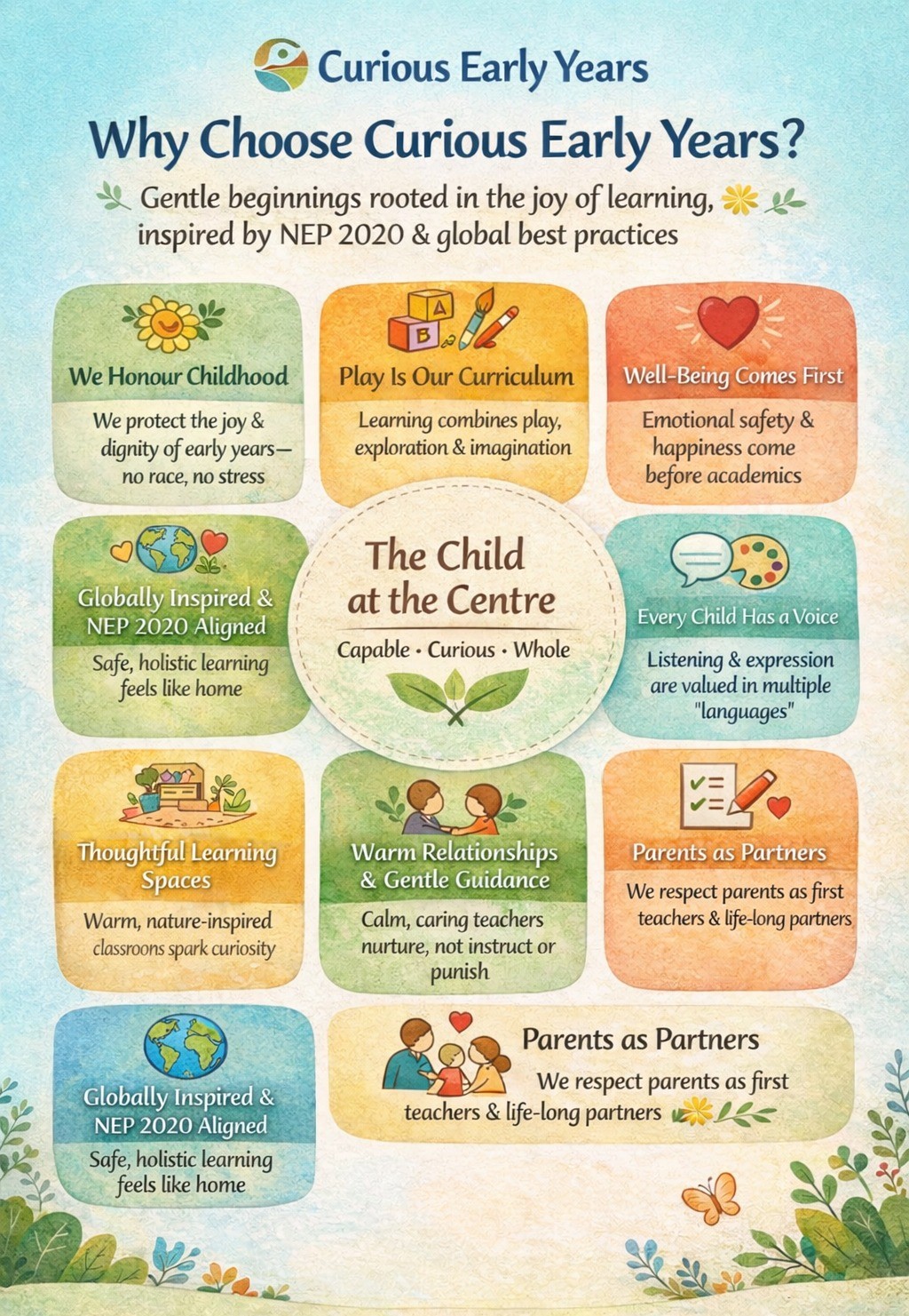 Why Choose Curious Early Years - Our Philosophy and Approach